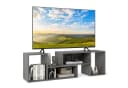 COSTWAY TV-Schrank mit offenen Regalen, 110-134,5cm Bild 2