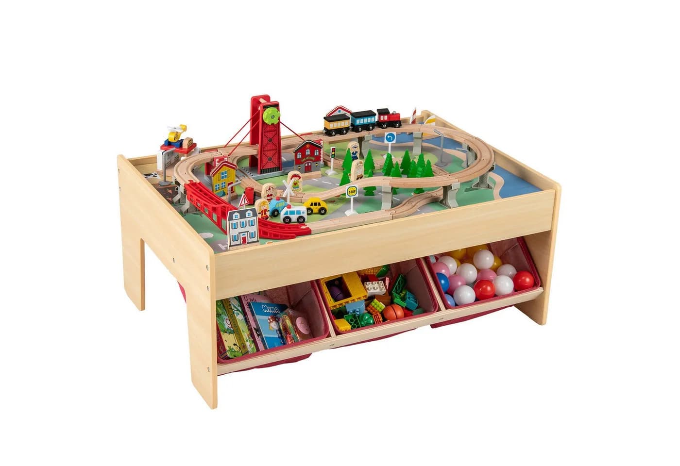 Kindertisch im Eisenbahn-Design - Bild 2