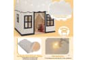 COSTWAY Spielzelt Indoor Kinderzelt Beige Bild 1