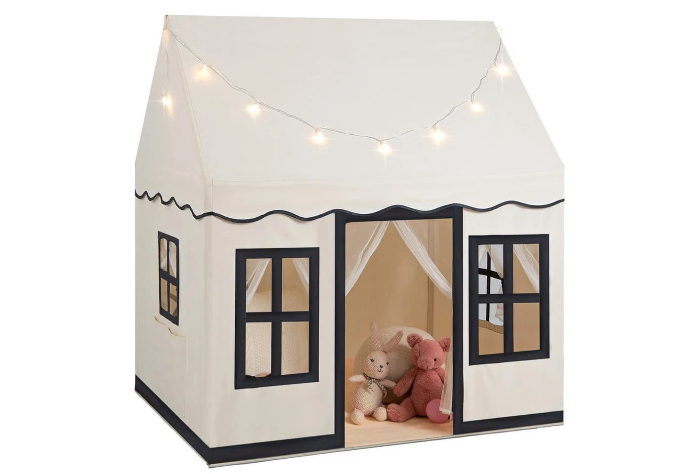 COSTWAY Spielzelt Indoor Kinderzelt Beige - Bild 2