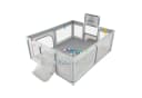 COSTWAY Laufstall Baby Laufgitter Faltbar mit Basketballkorb Bild 2