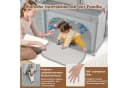 COSTWAY Laufstall Baby Laufgitter Faltbar mit Basketballkorb Bild 3