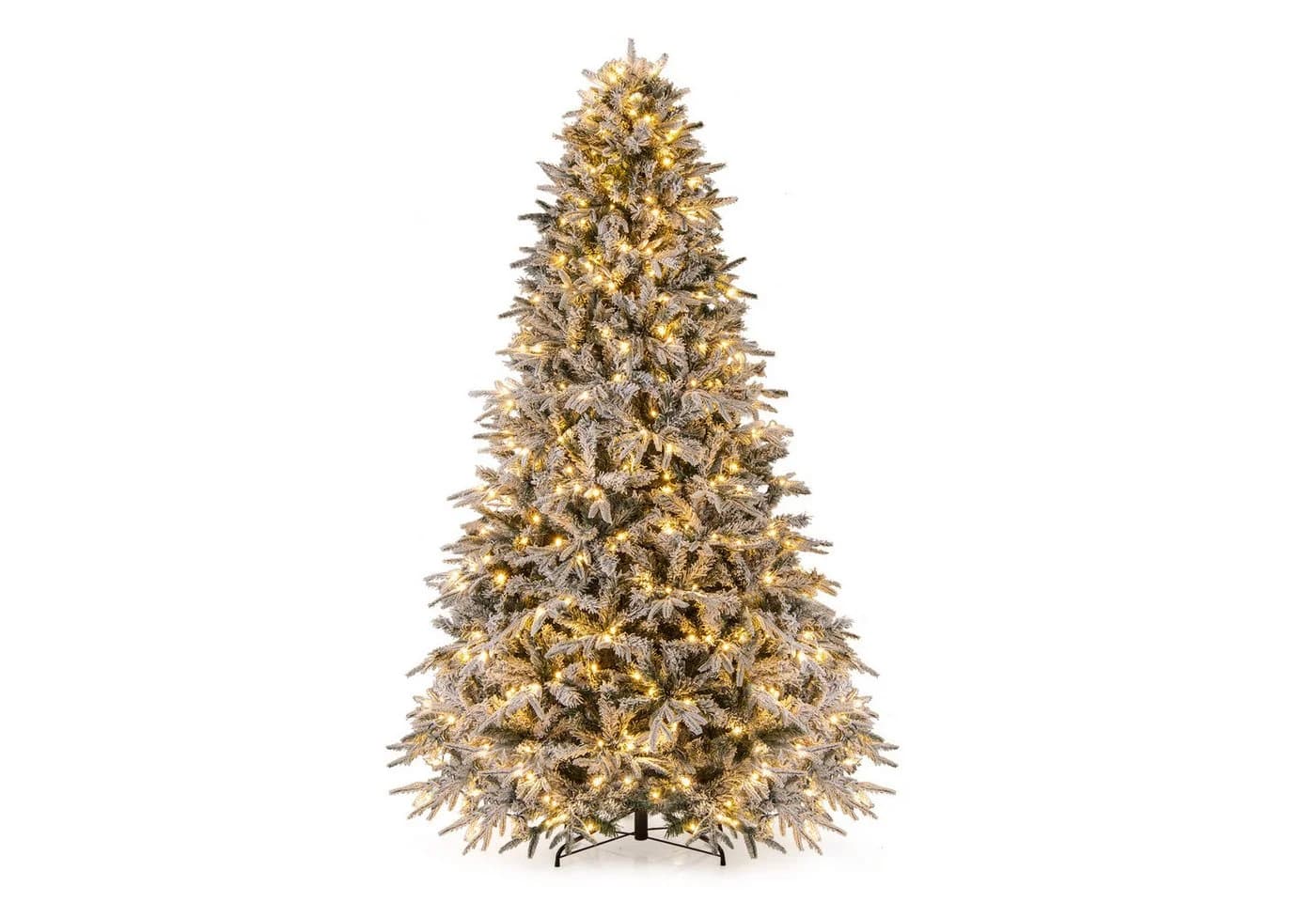COSTWAY Künstlicher Weihnachtsbaum 240cm mit Schnee & 460 LEDs - Bild 2