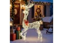 COSTWAY LED Rentier Weihnachtsfigur 150cm hoch Bild 2