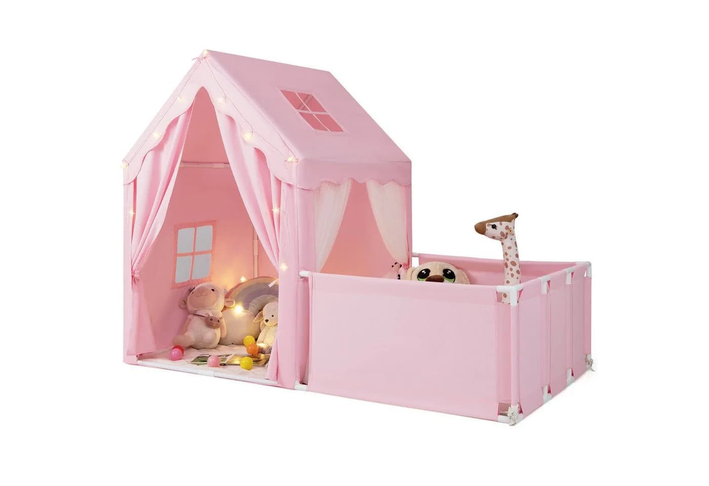 Spielzelt aus Baumwolle und Gurten für Kinder - Bild 2