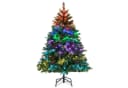COSTWAY Künstlicher Weihnachtsbaum 150cm 250 RGB-LEDs 584 Zweige Bild 2