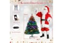 COSTWAY Künstlicher Weihnachtsbaum 150cm 250 RGB-LEDs 584 Zweige Bild 3