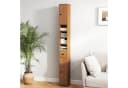 COSTWAY Hochschrank Badschrank schmal 20x20x180cm Weiß Bild 2