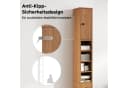 COSTWAY Hochschrank Badschrank schmal 20x20x180cm Weiß Bild 3