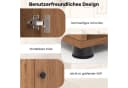 COSTWAY Hochschrank Badschrank schmal 20x20x180cm Weiß Bild 4