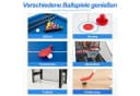 COSTWAY 10-in-1 Multi-Kickertisch Blau/Schwarz Bild 5
