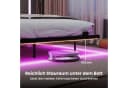 COSTWAY Schwebebettgestell LED Beleuchtung Doppelbett 140 x 200 cm Bild 3