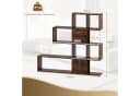 COSTWAY Bücherregal Braun Holzwerkstoff Bild 5