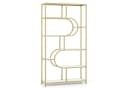 COSTWAY Bücherregal 5-stöckig Metallrahmen 30x95x175cm Bild 1