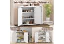 COSTWAY Schuhschrank Holz 12-15 Paar Schuhe Bild 4