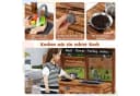 KOMFOTTEU Outdoor-Spielküche Braun mit Pflanztöpfen & Zubehör Bild 3