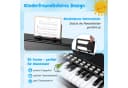 COSTWAY 25-Tasten Kinderklavier mit Hocker & Notenhalter Bild 4