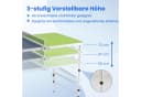 COSTWAY Tischtennisplatte Klappbar Höhenverstellbar Bild 1