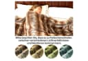 COSTWAY Kuscheldecke Kunstfell 153x203cm Braun Bild 1