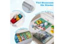 COSTWAY Kindersitzgruppe 6-in-1 Kindertisch Set mit Stuhl, klappbar Bild 5