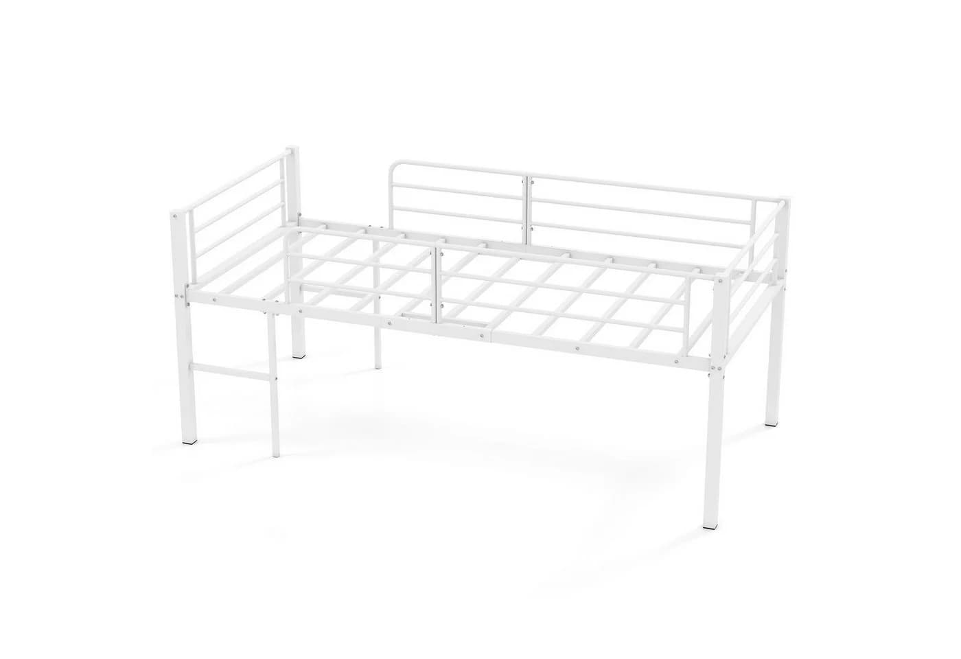COSTWAY Hochbett Kinderbett mit Sicherheitsgeländern - Bild 4