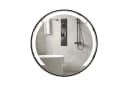 COSTWAY Badspiegel 60cm LED Anti-Beschlag Bild 2