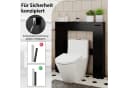KOMFOTTEU Fächerschrank Toilettenregal Weiß Schwarz Grau Bild 4