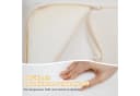 COSTWAY Spielmatte 5-tlg. Beige Softbausteine mit Bällebad Bild 3
