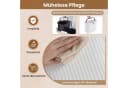 KOMFOTTEU Mülleimer 42L Tretmülleimer Beige/Weiß mit 2x 12L Inneneimer Bild 4