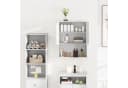 KOMFOTTEU Wandschrank Medizinschrank 2-Türig mit Verstellbarem Regal Bild 1