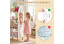 COSTWAY Kleiderständer mit Spiegel und LED-Beleuchtung für Kinder Bild 3