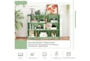 COSTWAY Kinderregal Grün mit 8 Fächern Robust Holzwerkstoff Bild 5