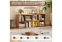 COSTWAY Bücherregal 8 Fächer Natur Holz Bild 5