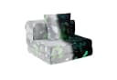 KOMFOTTEU Kindersofa 3-in-1 Schlafsofa Grau Bunt Flanell Bild 2