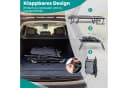 COSTWAY Gartenliege 3-in-1 Klappbett Grau/Schwarz verstellbar Bild 5