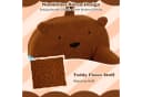 COSTWAY Kindersofa Rosa Teddyfleece mit Griff Bild 1