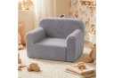 COSTWAY Kindersofa Rosa Teddyplüsch mit Griff Bild 2