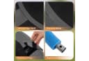 COSTWAY Nestschaukel Grau mit Kissen & Griffen Bild 5