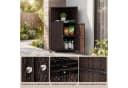 COSTWAY Garten-Geräteschrank Ecke Braun PE-Rattan Bild 5