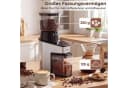 COSTWAY Kaffeemühle 250g Bohnenbehälter 60 Mahlgrade Kegelmahlwerk Bild 4