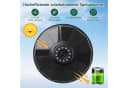 COSTWAY Solarbrunnen Grau mit LED Beleuchtung & 3 Düsen Bild 4