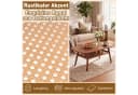 COSTWAY Couchtisch Holz Braun mit Ablage Bild 5