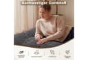 COSTWAY Sitzsack Cordstoff 2-in-1 Bodensessel Beige/Grau Bild 5