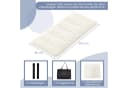 COSTWAY Futonmatratze 10 cm hoch Tatami-Matte Klappmatratze 90x200cm Bild 3