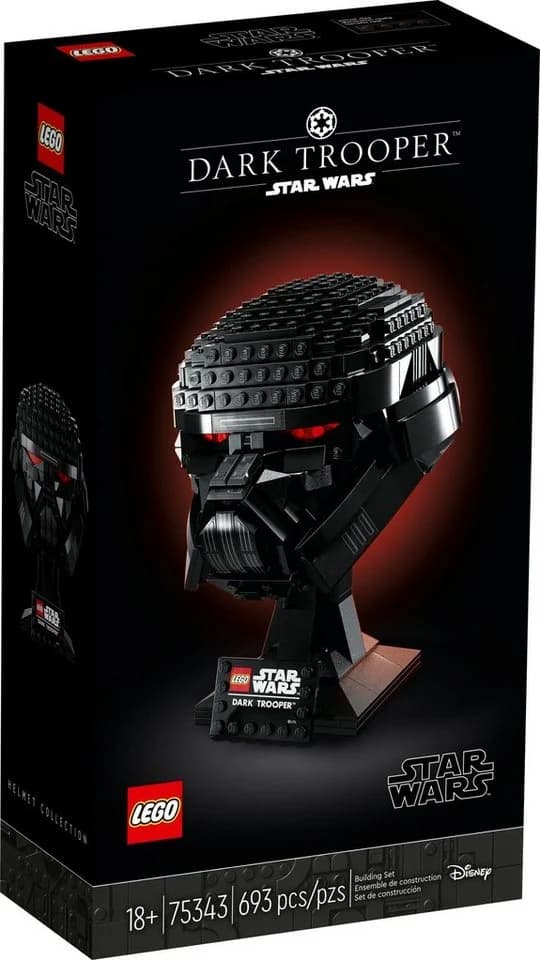 LEGO® Star Wars™ Dark Trooper Helm 75343 Konstruktionsspielsteine 693 St - Bild 2