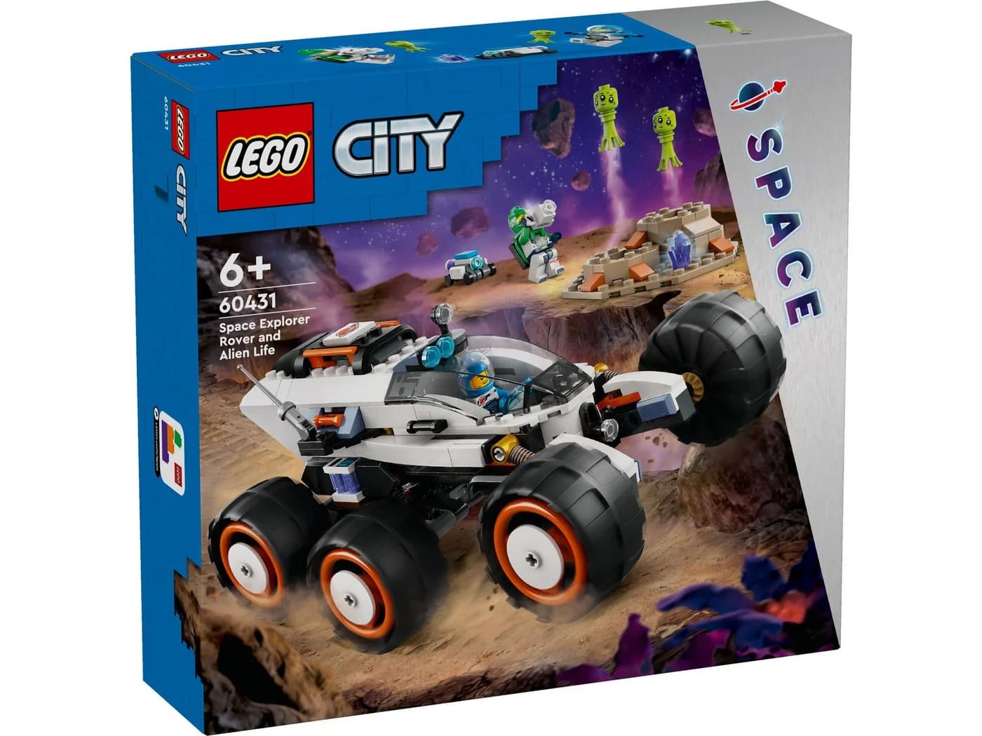 LEGO® City Weltraum-Rover mit Außerirdischen Konstruktionsspielsteine - Bild 2