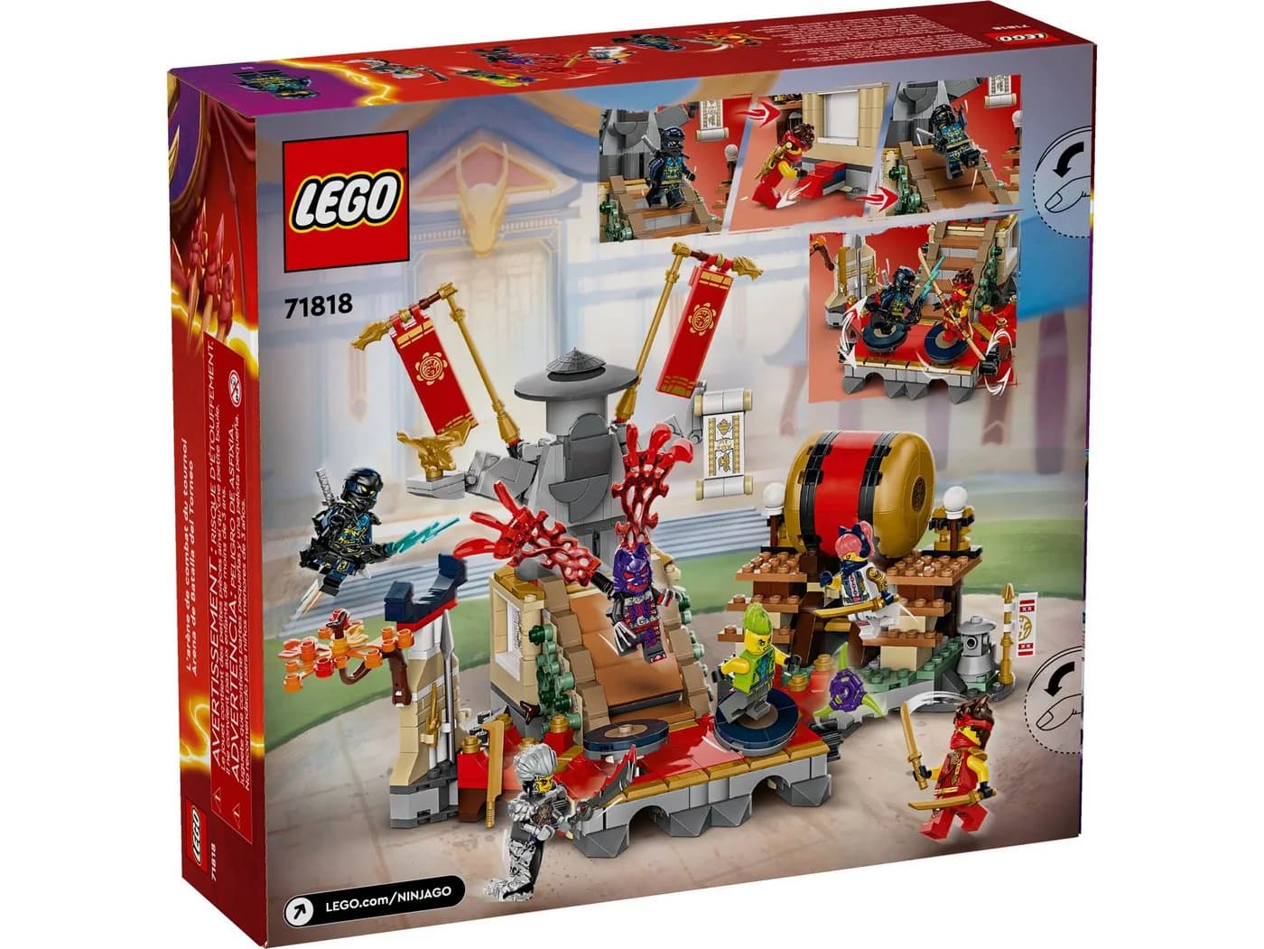 LEGO® NINJAGO Turnier-Arena 71818
