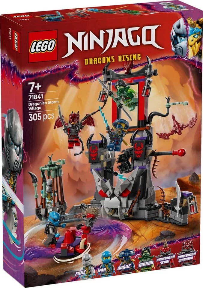 LEGO® NINJAGO® 71841 Drachensturmdorf Konstruktionsspielsteine, (305 St) - Bild 2