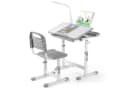 TLGREEN Kinderschreibtisch Höhenverstellbar 54-76 cm mit Lampe und neigbarer Tischplatte Bild 2