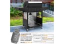 TLGREEN Gasgrill 3+1 Edelstahl Brenner 13,5 kW mit Seitenkochfeld Bild 1